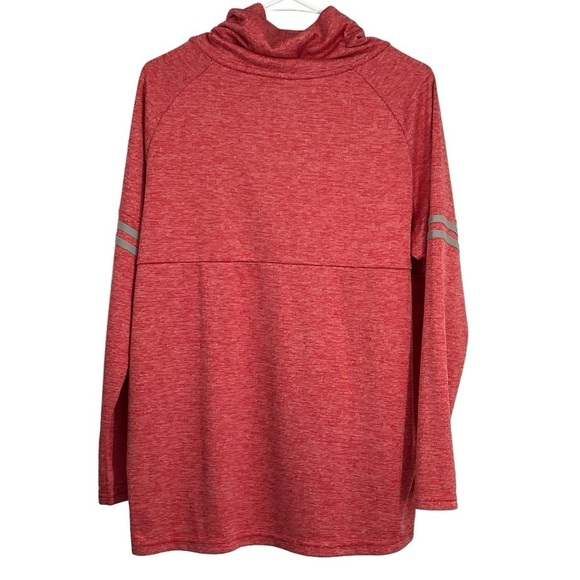 Nike Ohio State University Buckeyes Cowl Neck Long Sleeve Pullover Size Large - Picture 2 of 8